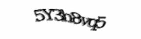 Security check image, please type the characters shown