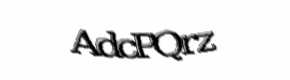 Security check image, please type the characters shown
