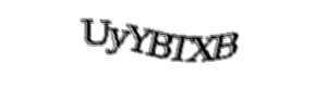 Security check image, please type the characters shown