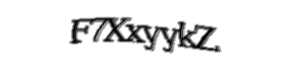Security check image, please type the characters shown